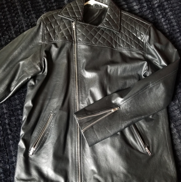 Custom made Men's Soft Leather Jacket - Picture 2 of 6